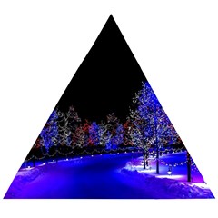 To Meet Christmas Wooden Puzzle Triangle by Sarkoni