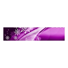 Purple Abstract Merry Christmas Xmas Pattern Velvet Scrunchie