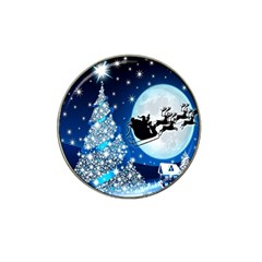 Merry Christmas Hat Clip Ball Marker