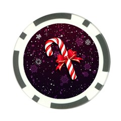 Christmas Lollipop Bowknot Celebrations Poker Chip Card Guard