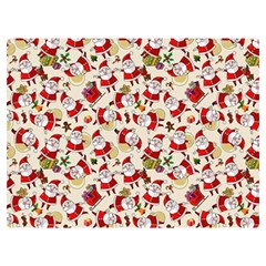 Christmas  Santa Claus Patterns Two Sides Premium Plush Fleece Blanket (extra Small) by Sarkoni