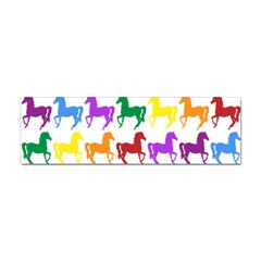 Colorful Horse Background Wallpaper Sticker (Bumper)