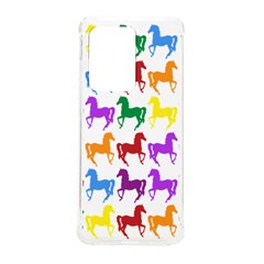 Colorful Horse Background Wallpaper Samsung Galaxy S20 Ultra 6.9 Inch TPU UV Case
