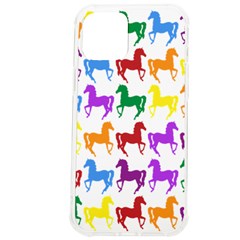 Colorful Horse Background Wallpaper iPhone 12 Pro max TPU UV Print Case