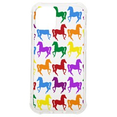 Colorful Horse Background Wallpaper iPhone 12 mini TPU UV Print Case	