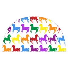 Colorful Horse Background Wallpaper Anti Scalding Pot Cap