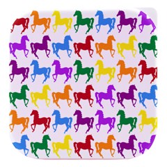 Colorful Horse Background Wallpaper Stacked food storage container