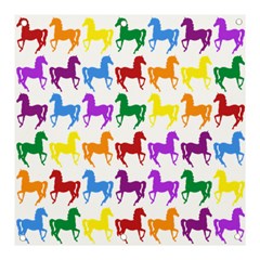 Colorful Horse Background Wallpaper Banner and Sign 3  x 3 
