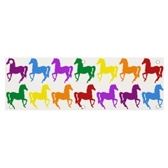 Colorful Horse Background Wallpaper Banner and Sign 6  x 2 