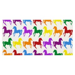 Colorful Horse Background Wallpaper Banner and Sign 6  x 3 