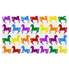 Colorful Horse Background Wallpaper Banner and Sign 7  x 4 