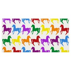 Colorful Horse Background Wallpaper Banner and Sign 8  x 4 