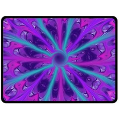 Wallpaper Tie Dye Pattern Fleece Blanket (large)