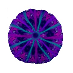 Wallpaper Tie Dye Pattern Standard 15  Premium Flano Round Cushions