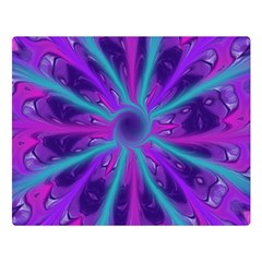 Wallpaper Tie Dye Pattern Premium Plush Fleece Blanket (large) by Ravend