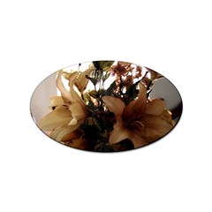 Lilies-1-1 Sticker Oval (100 Pack) by bestdesignintheworld