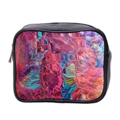 Blend 10-11 Liquify I Vibrance Mini Toiletries Bag (two Sides) by kaleidomarblingart