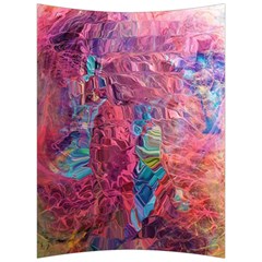 Blend 10-11 Liquify I Vibrance Back Support Cushion by kaleidomarblingart