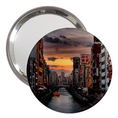 River Buildings City Urban 3  Handbag Mirrors