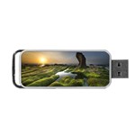 Coast Algae Sea Beach Shore Portable USB Flash (One Side) Front