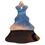 Landscape Sky Clouds Mountain Road Ornament (Christmas Tree)  Front