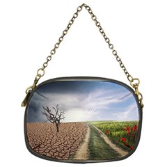 Climate Landscape Chain Purse (two Sides)