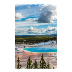 Mountains Trail Forest Yellowstone Shower Curtain 48  X 72  (small) 