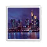 Frankfurt City Skyline Skyscraper Memory Card Reader (Square) Front