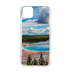 Mountains Trail Forest Yellowstone Iphone 11 Pro Max 6 5 Inch Tpu Uv Print Case by Sarkoni