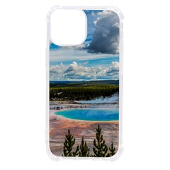 Mountains Trail Forest Yellowstone Iphone 13 Mini Tpu Uv Print Case