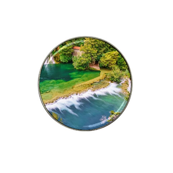 River Waterfall Hat Clip Ball Marker (4 pack)