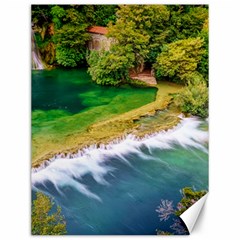 River Waterfall Canvas 12  X 16 