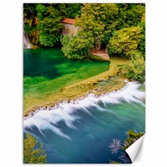 River Waterfall Canvas 36  X 48 