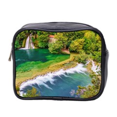 River Waterfall Mini Toiletries Bag (two Sides) by Sarkoni