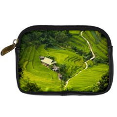 Apartment Curve Path Step Digital Camera Leather Case