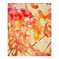 Monotype Art Pattern Leaves Colored Autumn Shower Curtain 60  X 72  (medium)  by Amaryn4rt