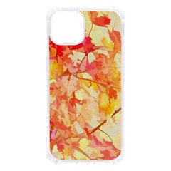 Monotype Art Pattern Leaves Colored Autumn Iphone 13 Tpu Uv Print Case by Amaryn4rt