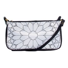 Roses Stained Glass Shoulder Clutch Bag by Amaryn4rt