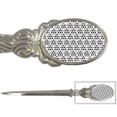 Seamless Honeycomb Pattern Letter Opener by Amaryn4rt