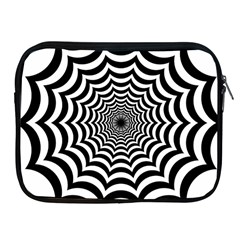 Spider Web Hypnotic Apple Ipad 2/3/4 Zipper Cases by Amaryn4rt