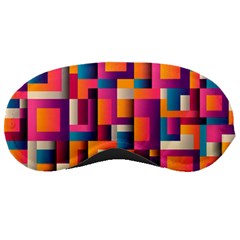 Abstract Background Geometry Blocks Sleep Mask