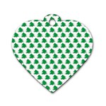 Christmas,tree,tree,holidays Dog Tag Heart (One Side) Front