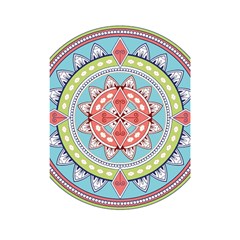 Drawing Mandala Art Shower Curtain 48  X 72  (small)  by Amaryn4rt