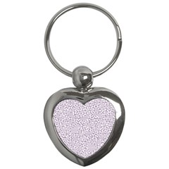 Maze Lost Confusing Puzzle Key Chain (heart) by Amaryn4rt
