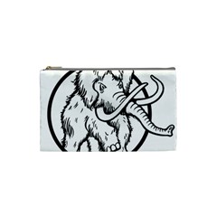 Mammoth Elephant Strong Cosmetic Bag (small) by Amaryn4rt