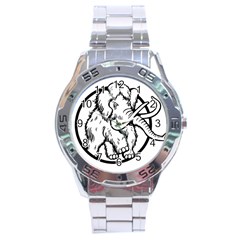 Mammoth Elephant Strong Stainless Steel Analogue Watch by Amaryn4rt