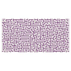 Maze Lost Confusing Puzzle Banner And Sign 6  X 3  by Amaryn4rt