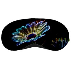 Flower Pattern Design Abstract Background Sleep Mask
