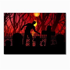 Horror Zombie Ghosts Creepy Postcards 5  x 7  (Pkg of 10)