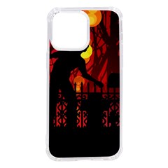 Horror Zombie Ghosts Creepy Iphone 14 Pro Max Tpu Uv Print Case by Amaryn4rt